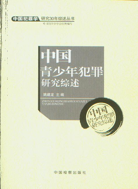 中国青少年犯罪研究综述/中国犯罪学研究30年综述丛书.5