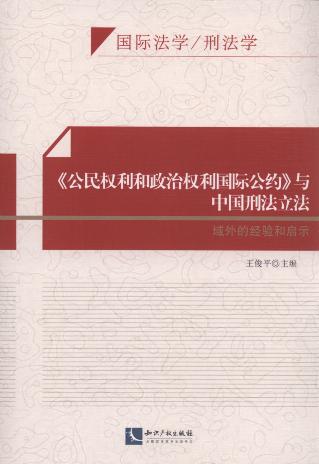 《公民权利和政治权利国际公约》与中国刑法立法:域外的经验和启