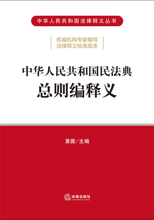 中华人民共和国民法典总则编释义