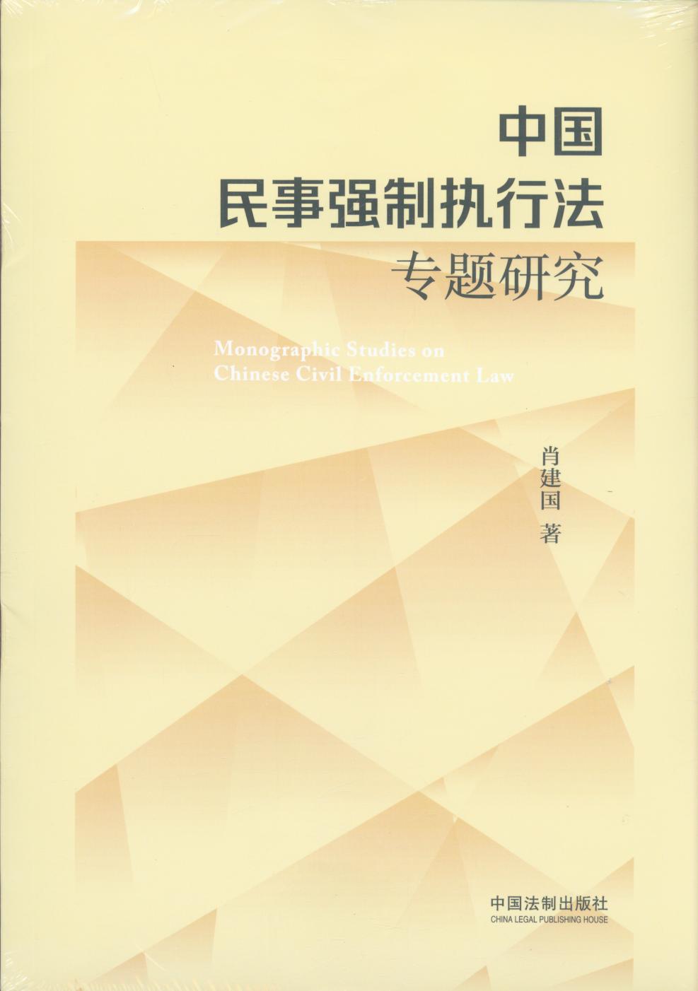 中国民事强制执行法专题研究